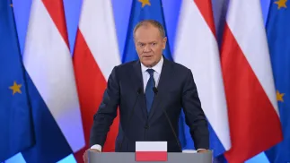 Donald Tusk. Fot. PAP/Marcin Obara