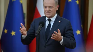 Premier Donald Tusk. Fot. PAP/Piotr Nowak