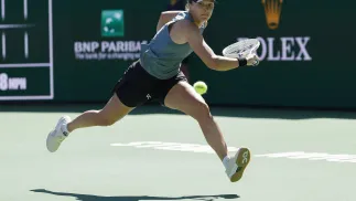 Iga Świątek. Fot. EPA/JOHN G. MABANGLO