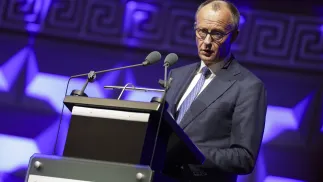 Friedrich Merz, fot. PAP/EPA/CHRISTOPHER NEUNDORF