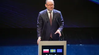 Глава Бюро международной политики при президенте Польши Марцин Пшидaч. Fot. PAP/Tomasz Waszczuk