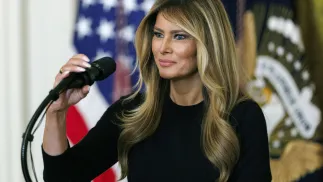 Melania Trump, fot. PAP/EPA/WILL OLIVER