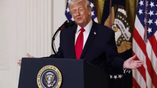 Donald Trump. Fot. PAP/EPA/WILL OLIVER 