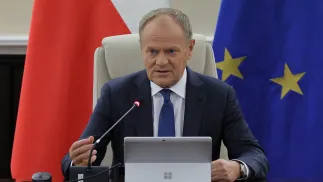 Premier Donald Tusk, fot. PAP/Paweł Supernak