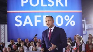 Президент Польши Кароль Навроцкий. Fot. PAP/Leszek Szymański