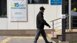 Референдум в Казахстане. Fot. PAP/EPA/Timur Batyrshin