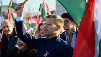 Peter Magyar, fot. PAP/EPA/MTI/BOGLARKA BODNAR