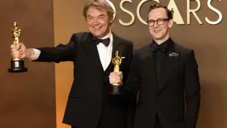 Chris Lavis, Maciek Szczerbowski. Fot. PAP/ EPA/JILL CONNELLY