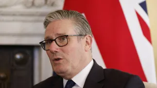 Premier Wielkiej Brytanii Keir Starmer. Fot. PAP/EPA/	DAVID CLIFF/POOL