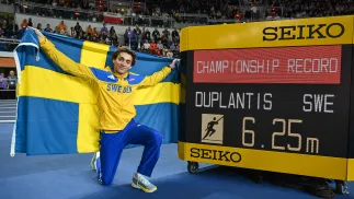 Armand Duplantis Fot. PAP/Adam Warżawa