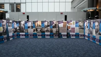 Otwarcie wystawy „Polacy ratujący Żydów podczas II wojny światowej” w siedzibie Parlamentu Europejskiego w Brukseli. Fot. PAP/Wiktor Dąbkowski