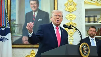 Donald Trump. Fot. EPA/GRAEME SLOAN / POOL