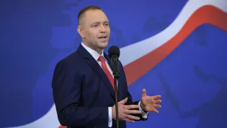 Prezydent Karol Nawrocki. Fot. PAP/	Paweł Supernak