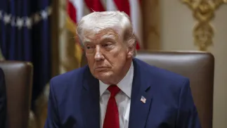 Дональд Трамп. Fot. PAP/EPA/WILL OLIVER / POOL 