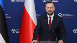 Министр обороны Польши Владислав Косиняк-Камыш. Fot. PAP/Paweł Supernak