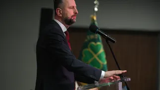 Министр обороны Польши Владислав Косиняк-Камыш. Fot. PAP/Marcin Obara