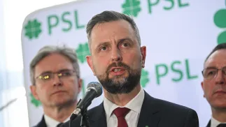 . Prezes PSL, wicepremier, minister obrony narodowej Władysław Kosiniak-Kamysz, fot. PAP/Marcin Obara