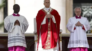 Papież Leon XIV. Fot. PAP/EPA/ANGELO CARCONI