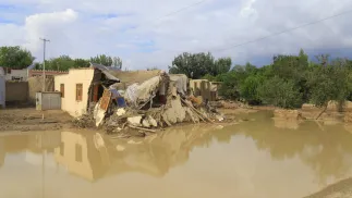 Powódź w Afganistanie. Fot. PAP/EPA/STRINGER