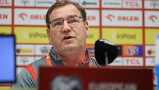 Trener piłkarskiej reprezentacji Polski Jan Urban, fot. PAP/Leszek Szymański