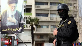 Teheran. Fot. PAP/EPA/	ABEDIN TAHERKENAREH