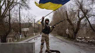 Prezydent podpisał ustawę o niekaraniu ochotników broniących wolności i niepodległości Ukrainy. Fot. FB/The Armed Forces of Ukraine 