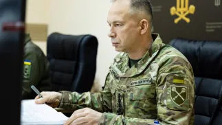 Генерал Александр Сырский. Fot. Facebook/ Головнокомандувач ЗС України / CinC AF of Ukraine