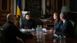 Нарада з питань енергетики в кабінеті президента Зеленського. Fot. Facebook/Володимир Зеленський