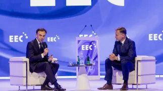 Andrzej Domański podczas EKG Fot. Ministerstwo Finansów