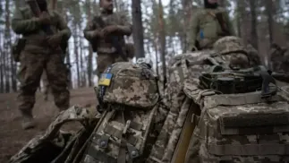 Ukraińska armia (zdjęcie ilustracyjne). Fot. PAP/EPA/MARIA SENOVILLA