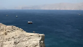 Cieśnina Ormuz Fot. PAP/EPA/ALI HAIDER