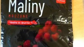 Mrożone maliny. Fot. Główny Inspektorat Sanitarny