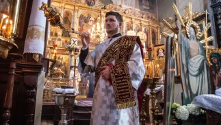 Msza paschalna w lubelskiej prawosławnej katedrze Przemienienia Pańskiego w Niedzielę Wielkanocną, fot. PAP/Wojtek Jargiło (zdjęcie ilustracyjne)