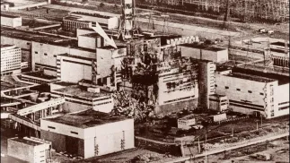 Elektrownia atomowa w Czarnobylu. Fot. PAP/EPA/HANDOUT 