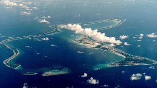 Wyspy Czagos. Fot. EPA PHOTO PA FILES/US DEPT OF DEFENSE/HO