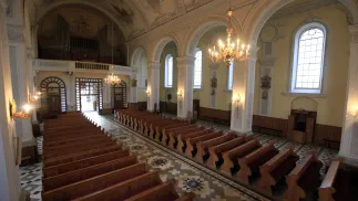 Kościół Świetych Apostołów Piotra i Pawła w Suchowoli. Fot. PAP/Grzegorz Jakubowski