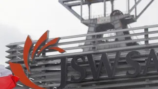Logo JSW Fot. PAP/Andrzej Grygiel