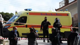 Karetka - zdjęcie ilustracyjne Fot. PAP/EPA/ORESTIS PANAGIOTOU