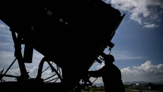 System patriot. Fot. PAP/EPA/MARTIN DIVISEK