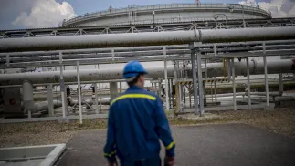 Rurociąg (zdjęcie ilustracyjne). Fot. EPA/MARTIN DIVISEK