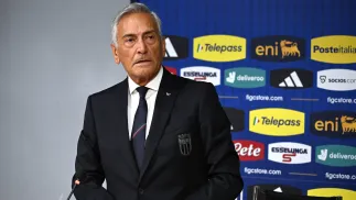 Gabriele Gravina. Fot. PAP/EPA/CLAUDIO GIOVANNINI