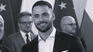 Poseł Lewicy Łukasz Litewka. Fot. PAP/Paweł Supernak