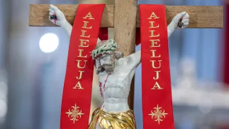 Jezus zmartwychwstały Fot. PAP/Paweł Jaskółka