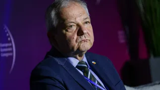 Wiceprezes Polsko-Ukraińskiej Izby Gospodarczej Dariusz Szymczycha. Fot. PAP/Jarek Praszkiewicz