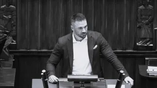 Łukasz Litewka. Fot. PAP/Paweł Supernak