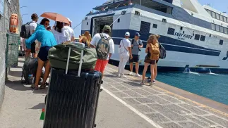 Włoska wyspa Capri. Fot. PAP/EPA/GIUSEPPE CATUOGNO