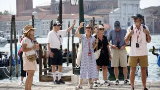 Wenecja. Fot. PAP/EPA/ANDREA MEROLA