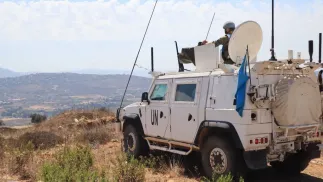 Jednostka UNILIF w Libanie Fot. PAP/EPA/STR