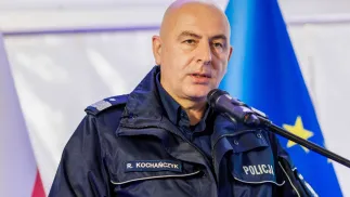 Zastępca szefa KGP nadinsp. dr Rafał Kochańczyk. Fot. PAP/Marek Zakrzewski