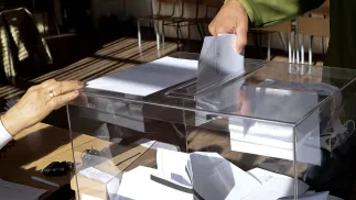 Głosowanie w Bułgarii, fot. PAP/EPA/GEORGI LICOVSKI